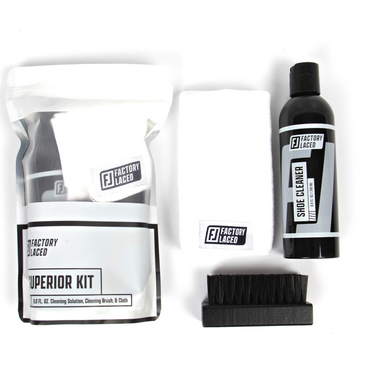 Factory Laced Shoe Cleaner Kit Essential Pack – FACTORY LACED